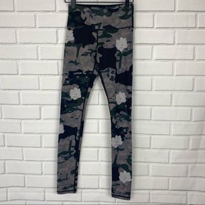 Noli full length floral leggings size extra small